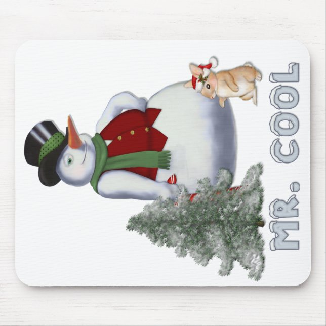 Tapis De Souris M. Cool - Snowman (Devant)