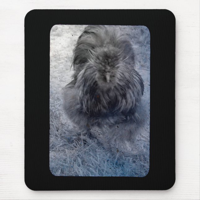 Tapis De Souris M. Fluffy Silkie Rooster 2 (Devant)