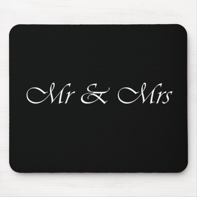 Tapis De Souris M. & Mme (Devant)