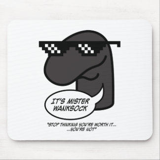Tapis De Souris M. Wanksock Mouse Pad.