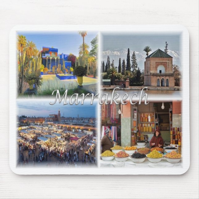 Tapis De Souris MA Maroc - Marrakech - (Devant)