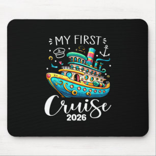 Tapis De Souris Ma première croisière 2026 Vacances en famille mig
