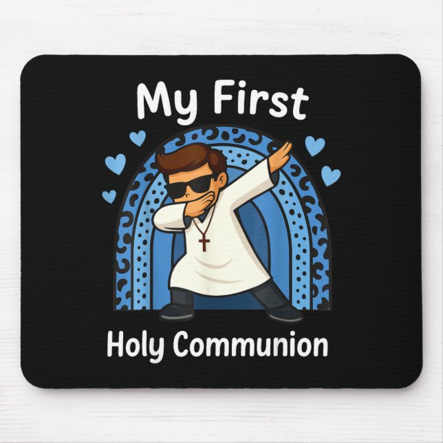Tapis De Souris Ma Première Sainte Communion  (Devant)