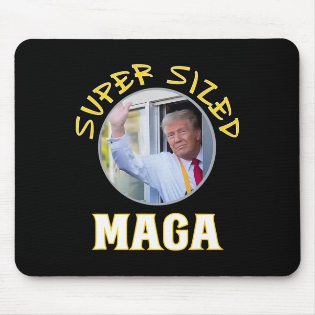 Tapis De Souris Mac Daddy Trump Vance fait des frites  (Devant)