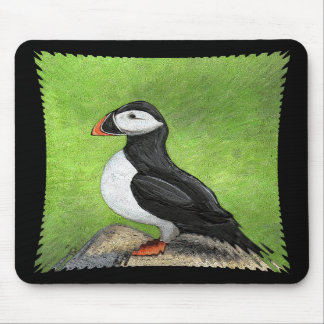 Tapis De Souris MACAREUX SOLITAIRE - mousepad classique de version