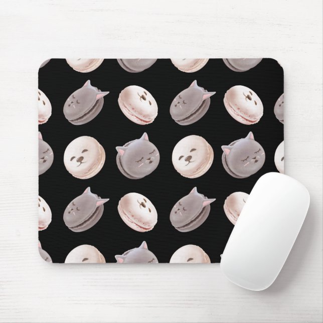 Tapis De Souris Macaron (Avec souris)