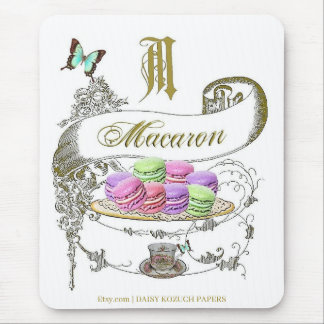 Tapis De Souris Macaron, Plaque De Souris D'Inspiration Française