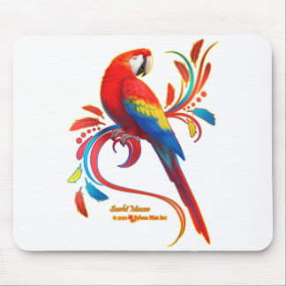 Tapis De Souris Macaw-Scarlet