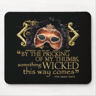 Tapis De Souris Macbeth "quelque chose" citation mauvaise (version