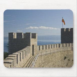 Tapis De Souris MACÉDOINE, Ohrid. Château de Car Samoil - Château