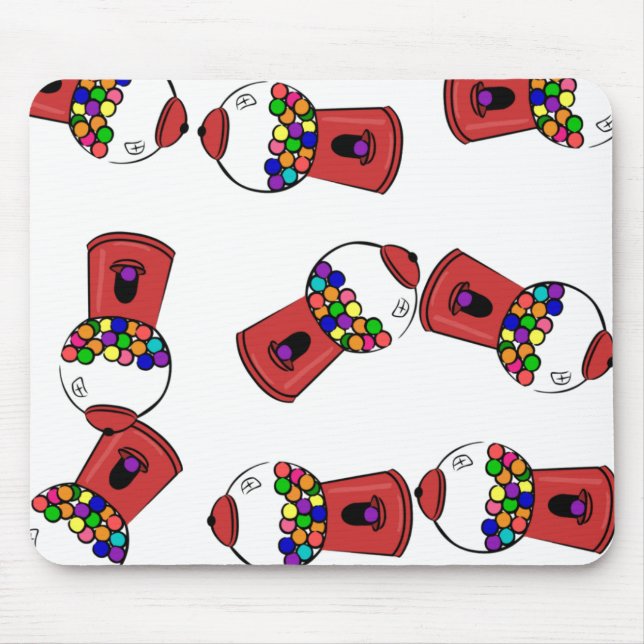 Tapis De Souris Machine à gumball Mousepad (Devant)