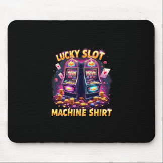 Tapis De Souris Machine à sous chanceuse pour les amateurs de jeux