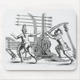 Tapis De Souris Machine de guerre romaine pour les lances de mise