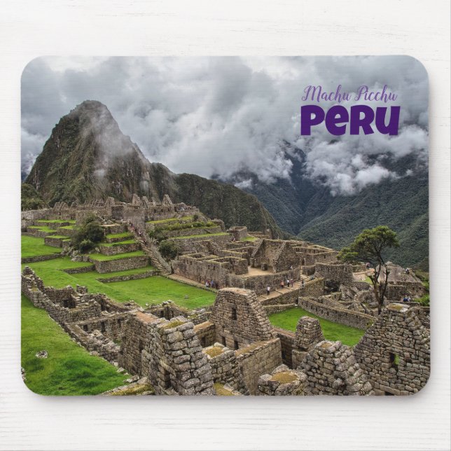 Tapis De Souris Machu Picchu Peru Mouse Pad (Devant)