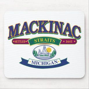 Tapis De Souris Mackinac-glacière-SVG-[Conver