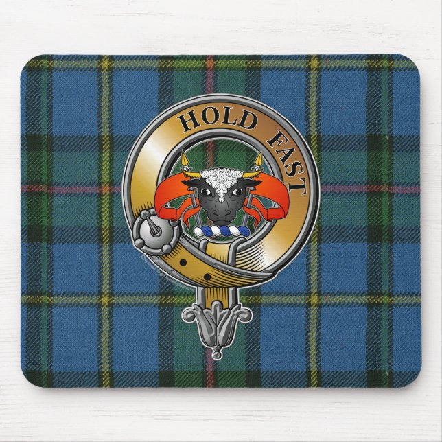 Tapis De Souris MacLeod Tartan & Badge (Devant)