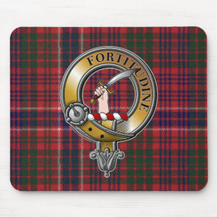 Tapis De Souris MacRae Tartan & Badge