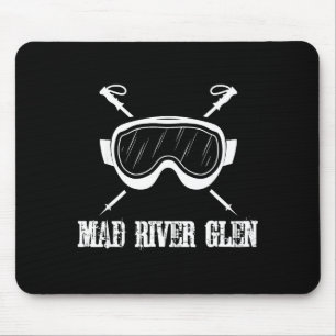 Tapis De Souris Mad river glen vermont rustique skieur ski