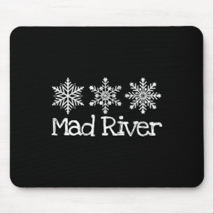 Tapis De Souris Mad River Mountain Ohio Ski Ski Ski Ski Snowflak