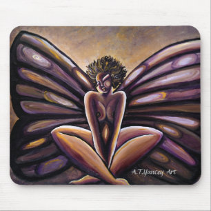 Tapis De Souris Madame Butterfly III Mousepad