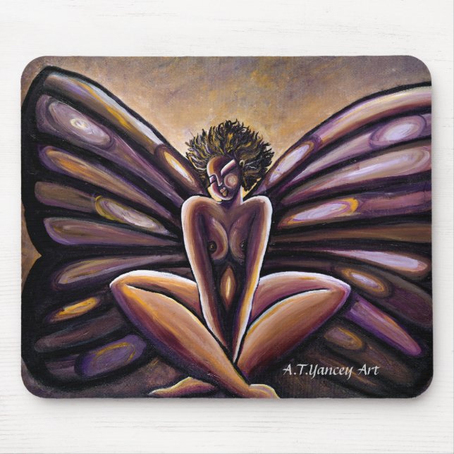 Tapis De Souris Madame Butterfly III Mousepad (Devant)