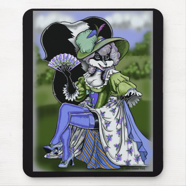 Tapis De Souris Madame de Pew Mousepad (Devant)