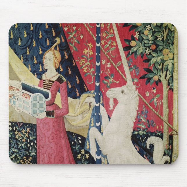 Tapis De Souris Madame et la licorne : "À mon seulement desire (Devant)