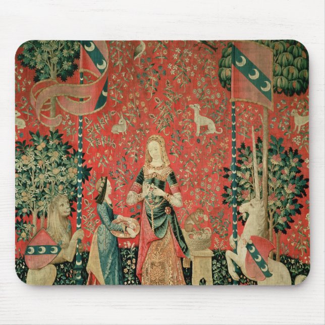 Tapis De Souris Madame et la licorne : 'Smell (Devant)