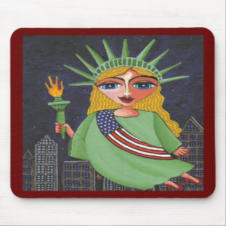 Tapis De Souris Madame Liberty - mousepad #2 de vol
