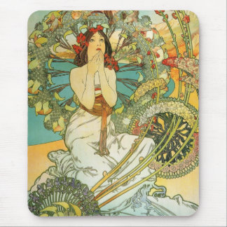 Tapis De Souris Madame Mousepad de Nouveau Monte Carlo d'art de