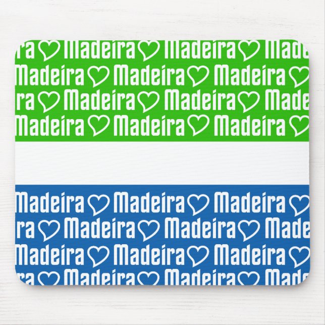 Tapis De Souris Madeira mousepad, personnaliser (Devant)