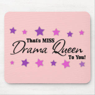 Tapis De Souris Mademoiselle Drama Queen To You