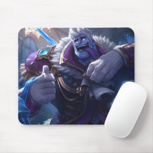 Tapis De Souris Madman Gaming Mousepad | Power Lifter Art Thème (Avec souris)