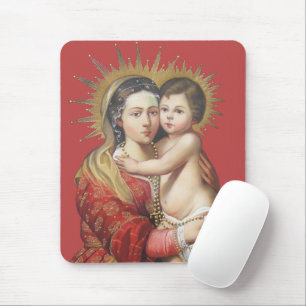 Tapis De Souris Madone et Enfant