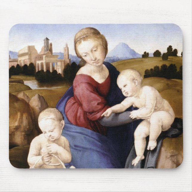 Tapis De Souris Madonna Esterhazy - Raphael - c1508 (Devant)