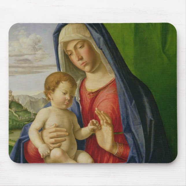 Tapis De Souris Madonna et enfant, 1490s (Devant)