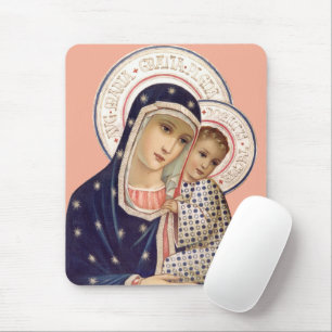 Tapis De Souris Madonna et son enfant