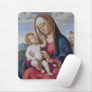 Tapis De Souris Madonna et son enfant