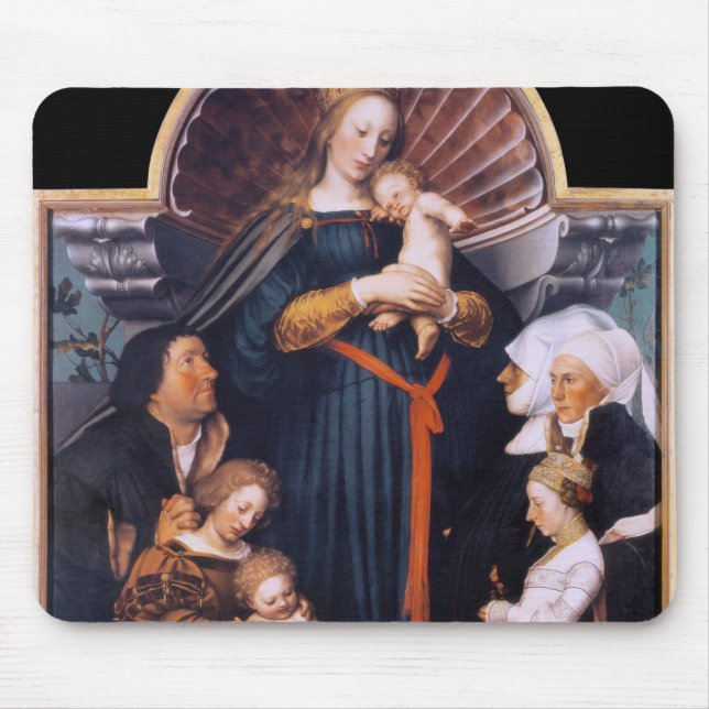 Tapis De Souris Madonna, Holbein the Younger (Devant)
