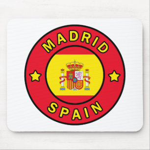 Tapis De Souris Madrid Espagne