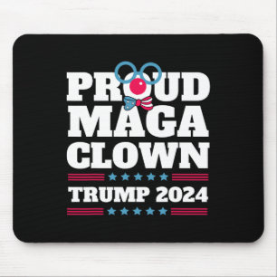 Tapis De Souris Maga Clown Trump 2024 États-Unis New York Bronx Tr