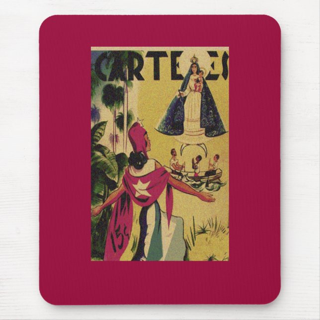 TAPIS DE SOURIS MAGAZINE DE CRU DE CARTELES (Devant)