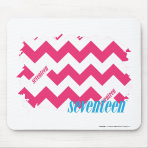 Tapis De Souris Magenta 4 de zigzag