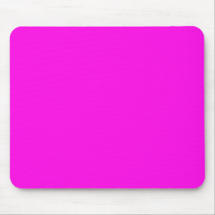 Tapis De Souris Magenta brillant (couleur solide)