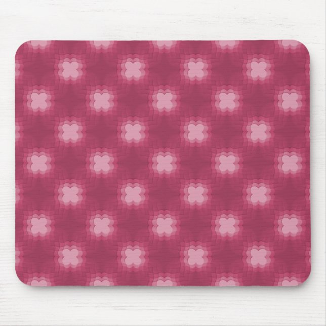 Tapis De Souris Magenta Funky Flair Mousepad (Devant)