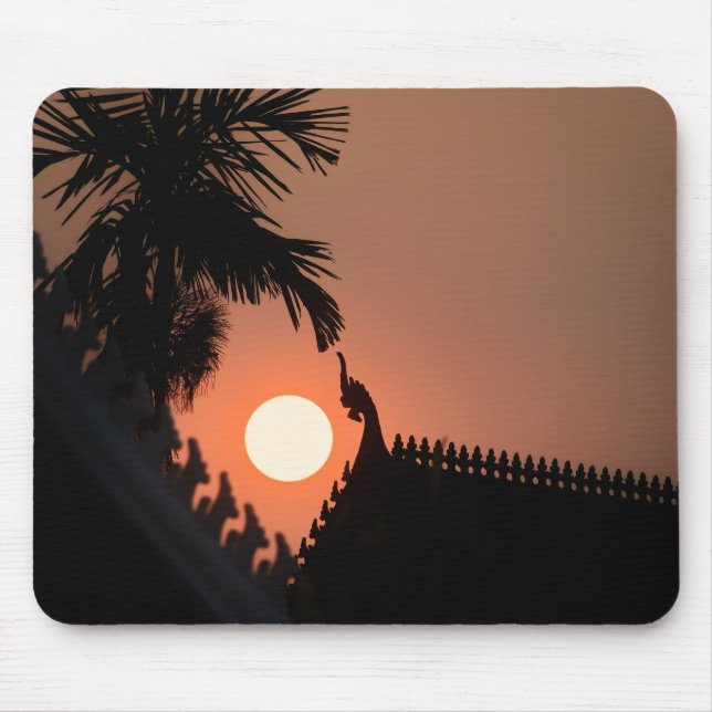 Tapis De Souris Magic at Twilight: Splendor in Luang prabang (Devant)