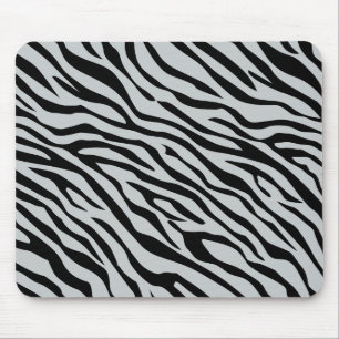 Tapis De Souris Magic Zebra Stripes Click to Customize Grey Color