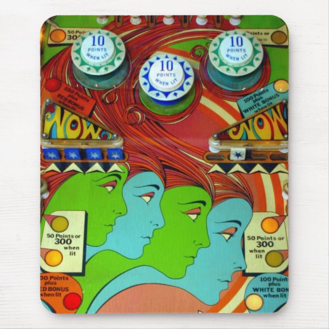 Tapis De Souris Magicien de flipper II (Devant)