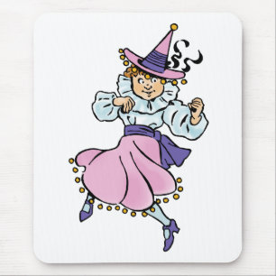 Tapis De Souris Magicien Vintage d'Oz, jolie fille munchkin danseu