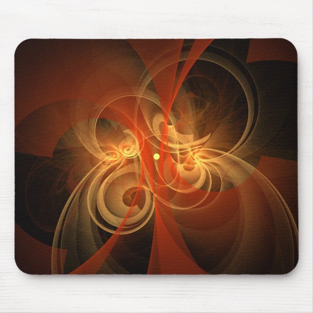 Tapis De Souris Magie du matin Art Abstrait Mousepad (Devant)